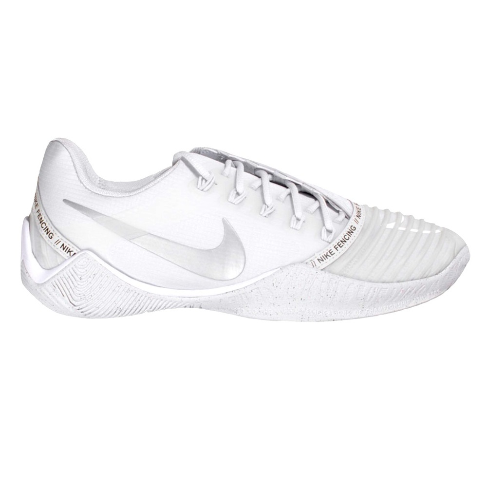 Sporty white sneakers